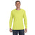 Jerzees Men's Safety Green 5.6 Oz Dri-Power Active Long-Sleeve T-Shirt