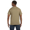 Jerzees Men's Khaki 5.6 Oz Dri-Power Active T-Shirt