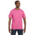 Jerzees Men's Neon Pink 5.6 Oz Dri-Power Active T-Shirt