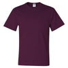 Jerzees Men's Maroon Dri-Power 50/50 T-Shirt with a Pocket