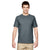 Jerzees Men's Black Heather 5.6 Oz Dri-Power Active Pocket T-Shirt