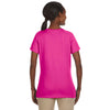 Jerzees Women's Cyber Pink 5.6 Oz. Dri-Power Active T-Shirt