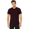 Bella + Canvas Oxblood Black Unisex Jersey T-Shirt