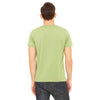 Bella + Canvas Unisex Heather Green Jersey Short-Sleeve T-Shirt