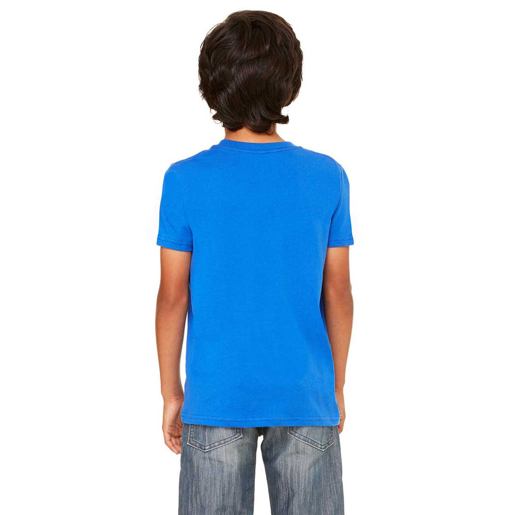 Bella + Canvas Youth True Royal Jersey Short-Sleeve T-Shirt