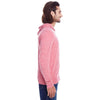 Threadfast Apparel Unisex Red Triblend Full-Zip Light Hoodie