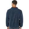 Burnside Men's Navy Polar Fleece Quarter-Zip Pullover