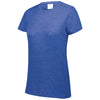 Augusta Sportswear Women's Royal Heather Tri-Blend Tee