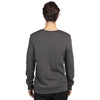 Threadfast Unisex Charcoal Heather Ultimate Crewneck Sweatshirt