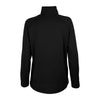 Vantage Women's Black Brushed Back Micro-Fleece Full-Zip Jacket