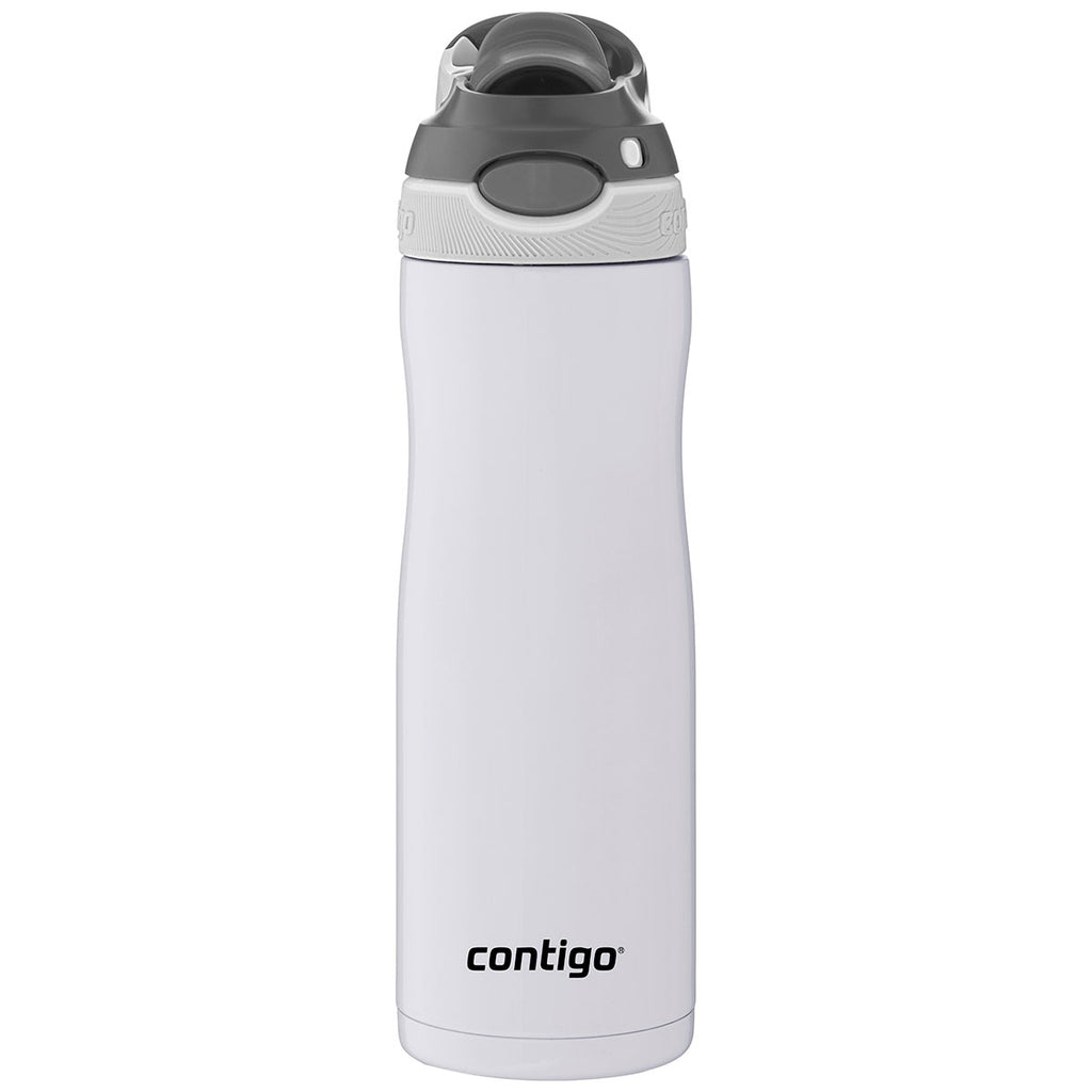 Contigo White 20 oz Stainless Steel Chug Chill Bottle