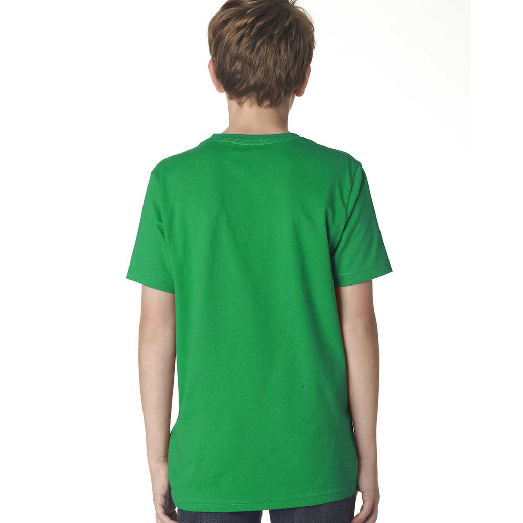 Next Level Boy's Kelly Green Premium Short-Sleeve Crew Tee