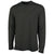 Charles River Men's Black Comfort-Core Long-Sleeve Crew