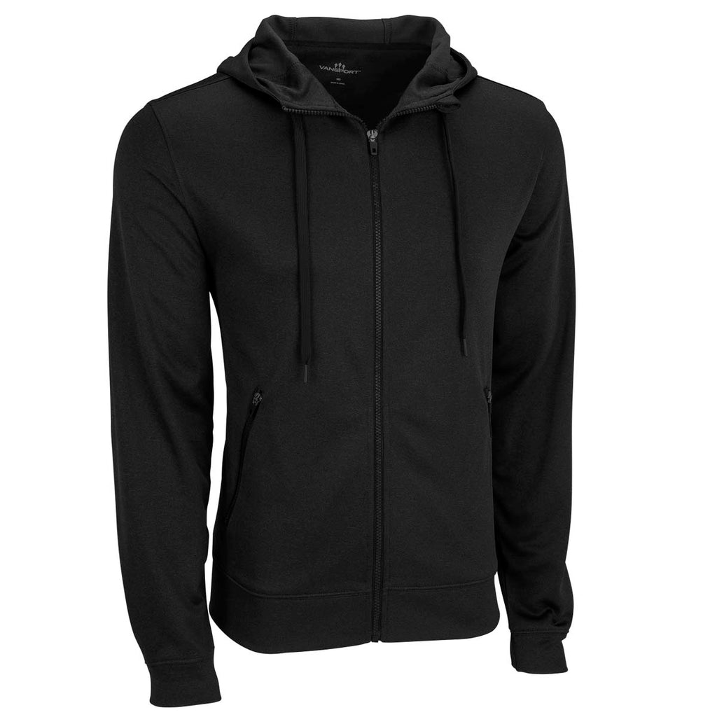 Vantage Men's Black Street Hoodie