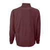 Vantage Men's Deep Maroon Mesh 1/4-Zip Tech Pullover