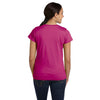 LAT Women's Fuchsia Fine Jersey T-Shirt