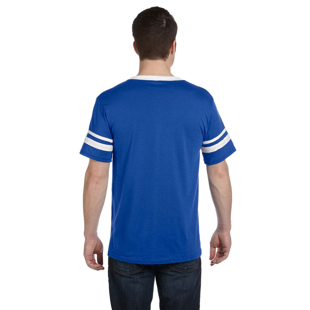 Augusta Sportswear Men's Royal/White Sleeve Stripe Jersey