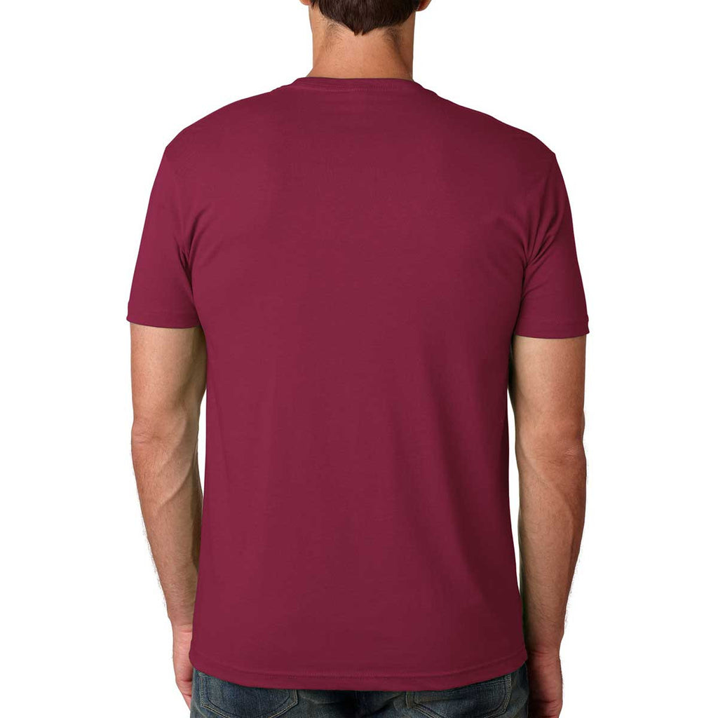 Next Level Men's Cardinal Premium Fitted Short-Sleeve Crew