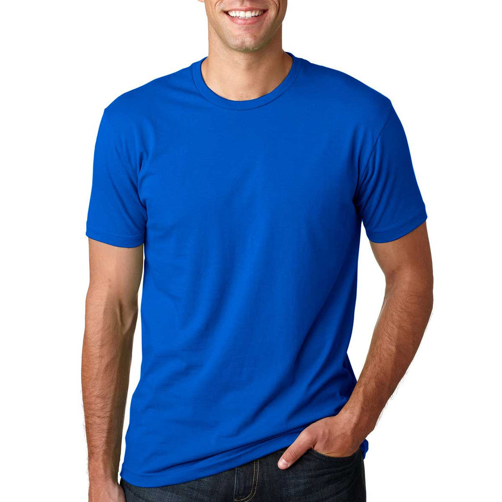 Next Level Men's Royal Premium Fitted Short-Sleeve Crew