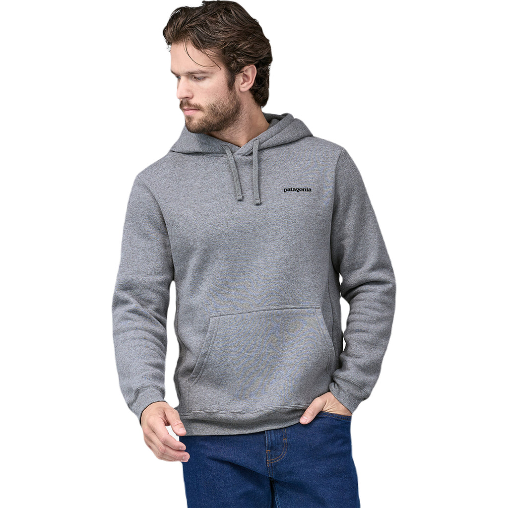 Patagonia Gravel Heather Unisex Fitz Roy Icon Uprisal Hoody