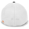 Pacific Headwear Orange/White/Black Universal Fitted Trucker Mesh Cap