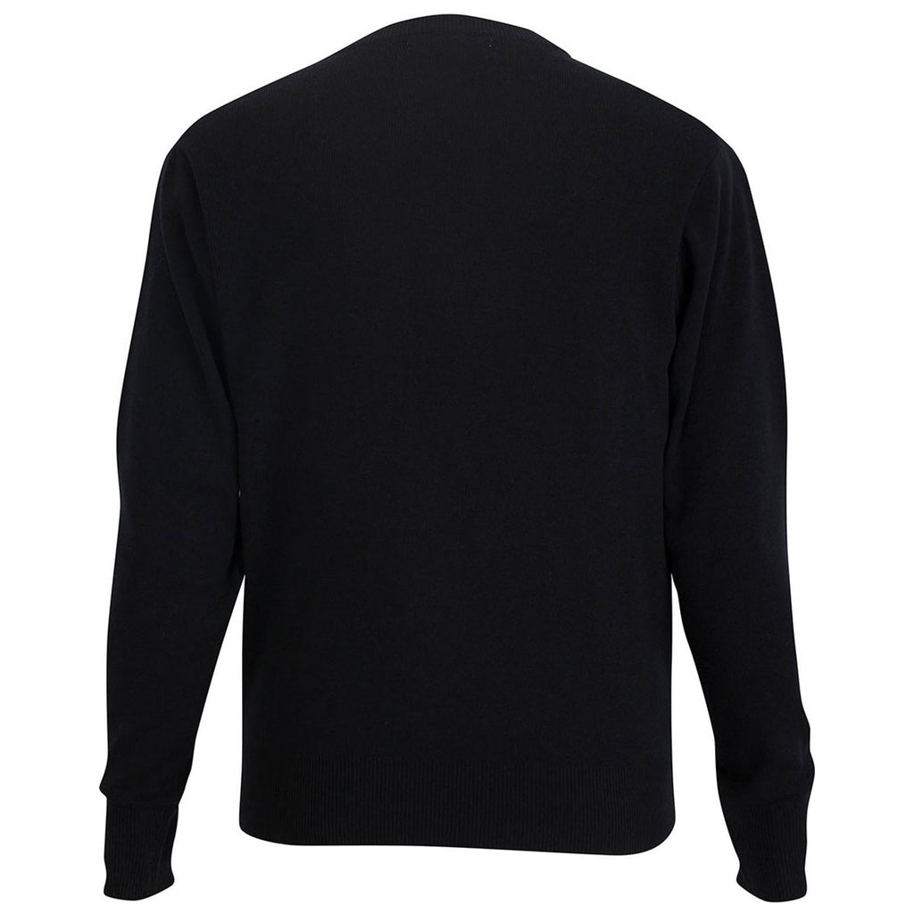 Edwards Unisex Navy Essential V-Neck Acrylic Sweater