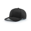 Richardson Black On-Field Solid Pro Mesh Adjustable Cap