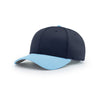 Richardson Navy/Columbia Blue On-Field Combination Pro Mesh Adjustable Cap