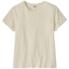 Patagonia Women's Undyed Natural Regenerative Organic Certified Cotton Tee