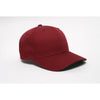 Pacific Headwear Maroon Universal Twill Cap