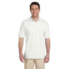 Jerzees Men's White 5.6 Oz. Spotshield Jersey Polo