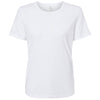 Alternative Apparel Women's White Earthleisure Modal Triblend Tee