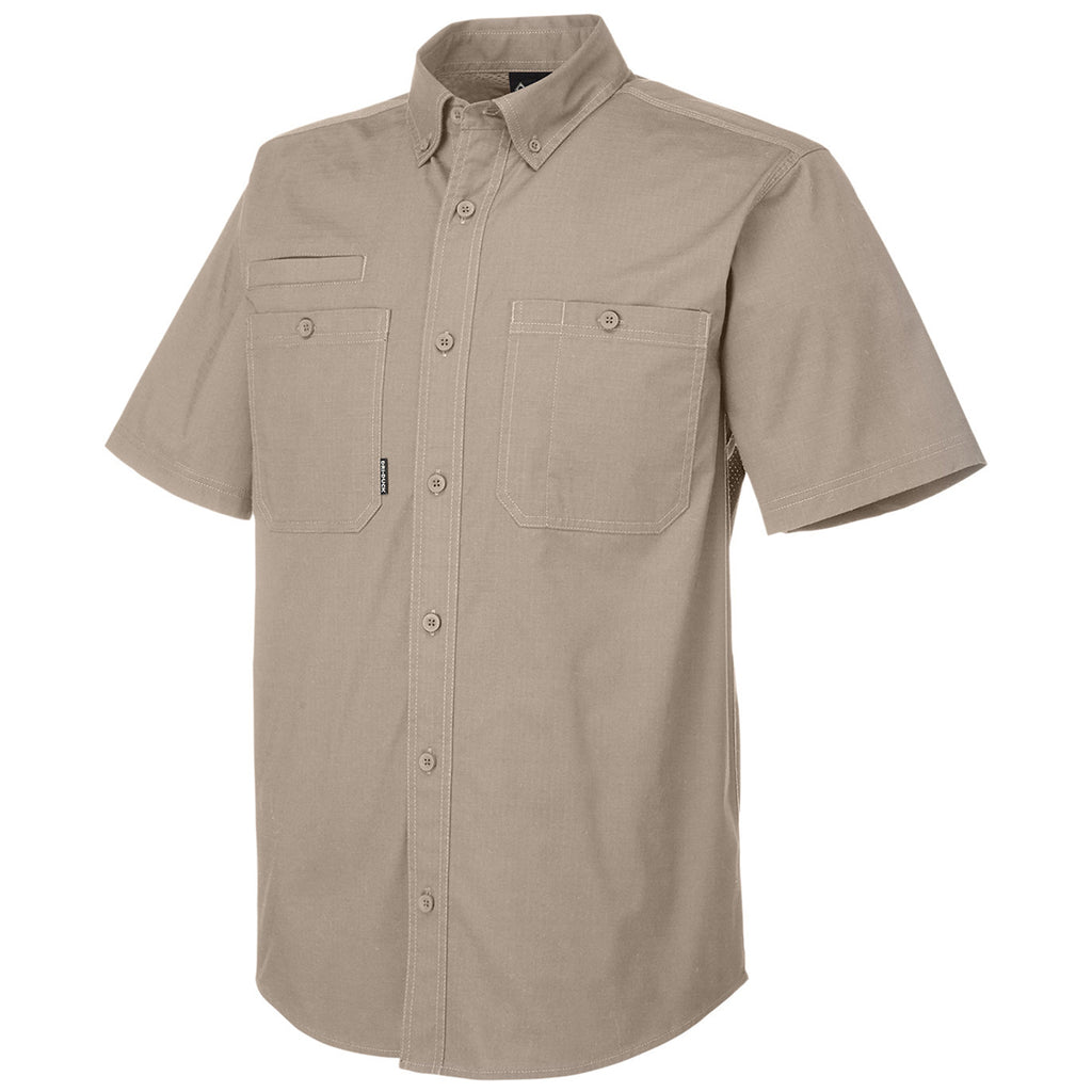 Dri Duck Men's Rope Craftsman Ripstop Short-Sleeve Woven Shirt