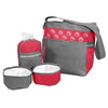 BIC Red Pet Accessory Bag