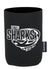 Koozie Black Collapsible Neoprene Can Kooler