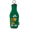 Koozie Green Neoprene Zip-Up Bottle Kooler