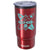 Koozie Red Slim Triple Vacuum Tumbler - 15 oz