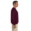 Jerzees Men's Maroon 9.5 Oz. Super Sweats Nublend Fleece Crew