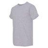 Bayside Unisex Heather Grey USA-Made Ringspun 50/50 Heather T-Shirt