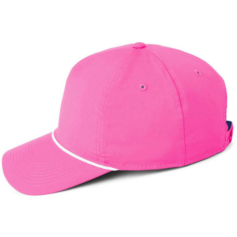 Imperial Neon Pink White Wrightson Rope Cap