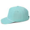 Imperial Sea Green White Barnes Cotton Rope Cap