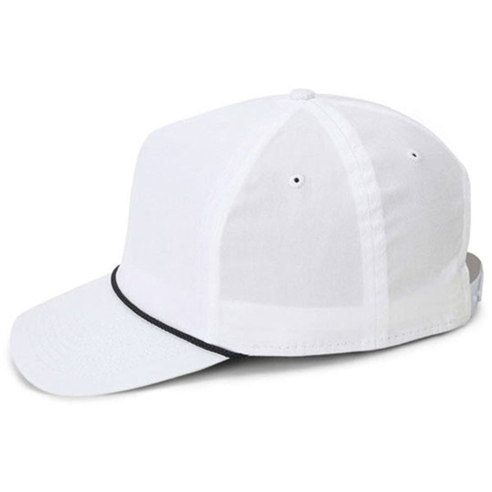 Imperial White Black Barnes Cotton Rope Cap