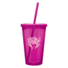 ETS Fuchsia Spirit Acrylic Tumbler 16 oz