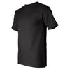 Bayside Men's Black USA-Made Short Sleeve T-Shirt