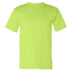 Bayside Men's Lime Green USA-Made Short Sleeve T-Shirt