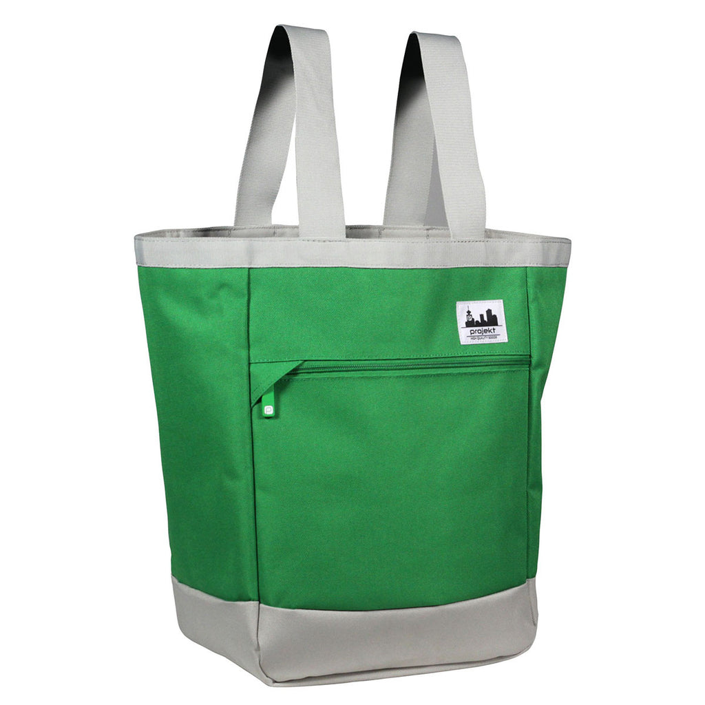 Projekt Green/Tan Kandy Tote