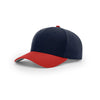 Richardson Navy/Red On-Field Combination Surge Adjustable Cap