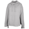 Charles River Women's Light Grey Laconia Hooded Sweatshirt