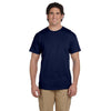 Hanes Men's Navy 5.2 oz. 50/50 EcoSmart T-Shirt