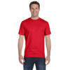 Hanes Men's Athletic Red 6.1 oz. Beefy-T